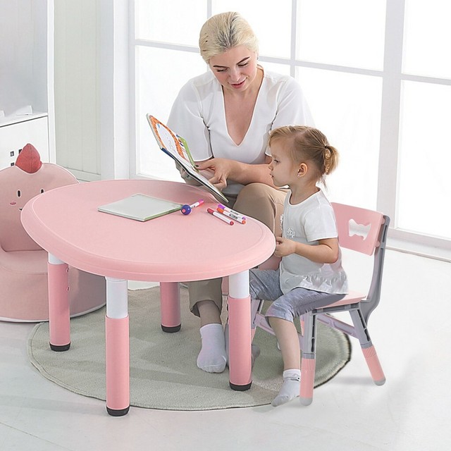 children's activity desk and chair set