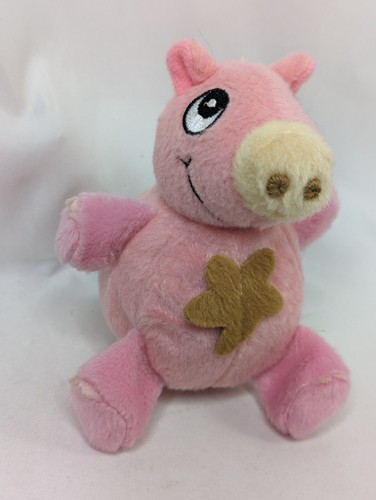 Juguete de peluche Sizzlin Cool Pink Pig Ball de 4,5 pulgadas rosa Toys R Us 2008