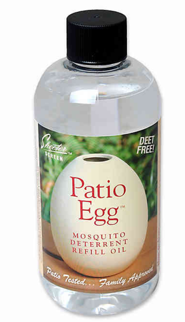 Skeeter Screen Patio Egg Refill 8 oz - 90602 Mosquito Deterrent Oil | eBay