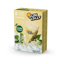 Sun Lolly Holunderbl&uuml;te 12 Kartons 8 x 60ml (480ml) Eis Wassereis