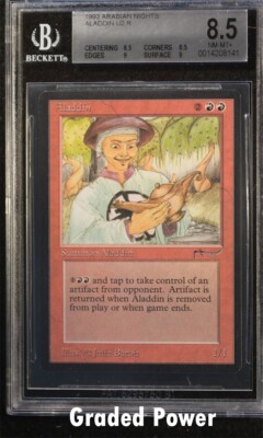 Arabian Nights Aladdin   8.5  (8141) Magic MTG