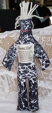 CLASSIC PRINT ORIGINAL DAMMIT DOLL DISTRIBUTED BY DAMMIT DOLLS LLC 12" HANDMADE