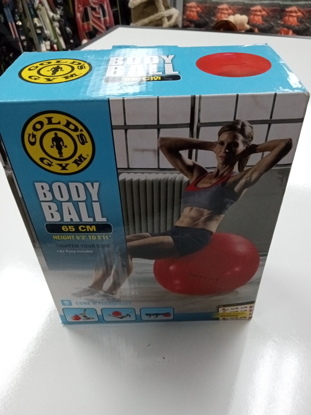 Gold's Gym Body Ball 65 Cm New In Bow eBay