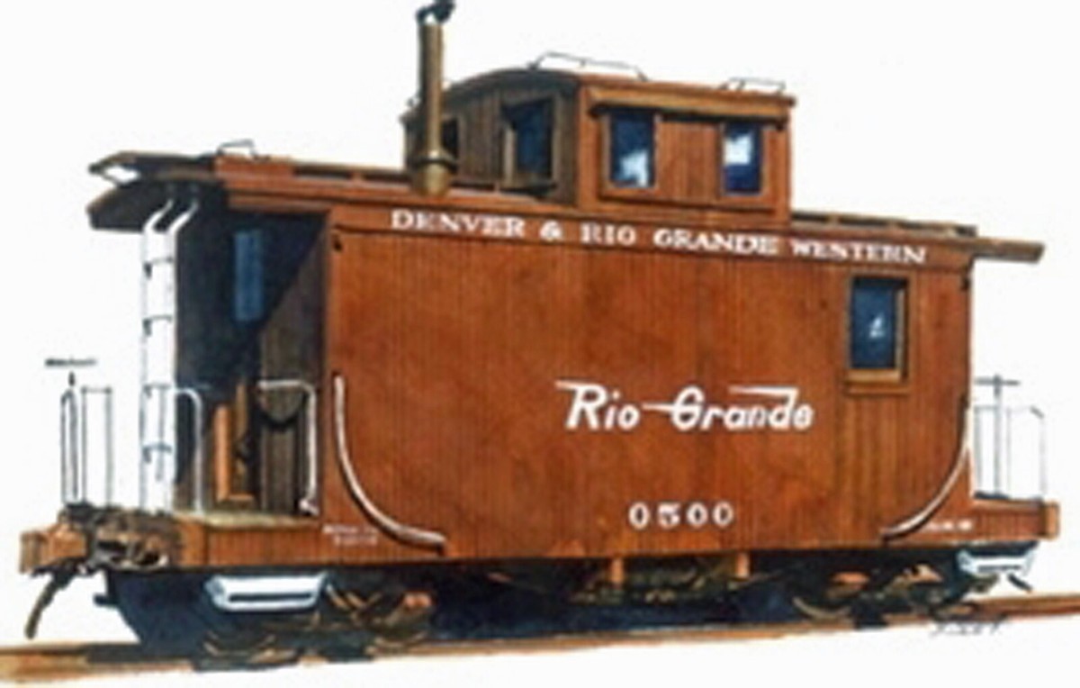PFM  Sn3  D&RGW SHORT CABOOSE 完成品 PFM Sn3 D&RGW SHORT CABOOSE 完成品 D&RGW/RGS NARROW GAUGE