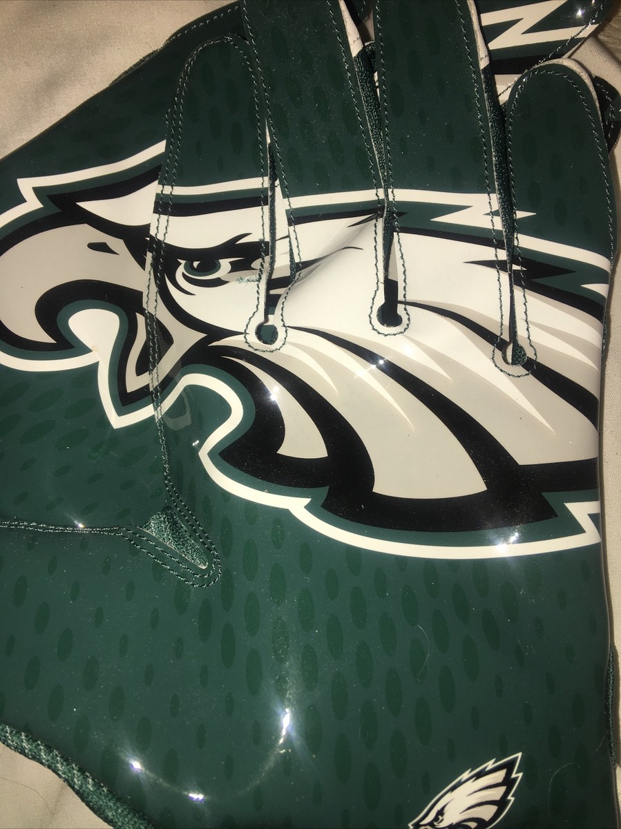 NIKE VAPOR KNIT NFL PHILADELPHIA EAGLES RECEIVERS FOOTBALL GLOVES PGF397 241 eBay