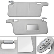2pc Interior Sun Visor Gray For 1996-2001 Honda Civic Lhd Sunvisor 83230-s01-a32