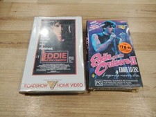 Eddie And The Cruisers 1 And 2 Eddie Lives VHS Video Tape