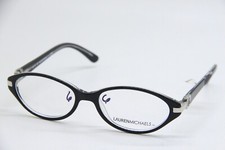 LAUREN MICHAELS LM 2008 BLACK CRYSTAL AUTHENTIC FRAMES EYEGLASSES 50-16