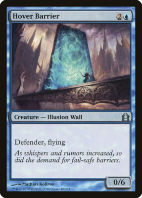 Hover Barrier: MtG Magic the Gathering Return to Ravnica Uncommon