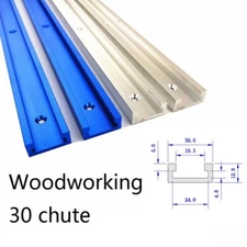 1000mm Aluminium T-Track T-Slot Miter Jig Fixture Tool Woodworker Router Table 