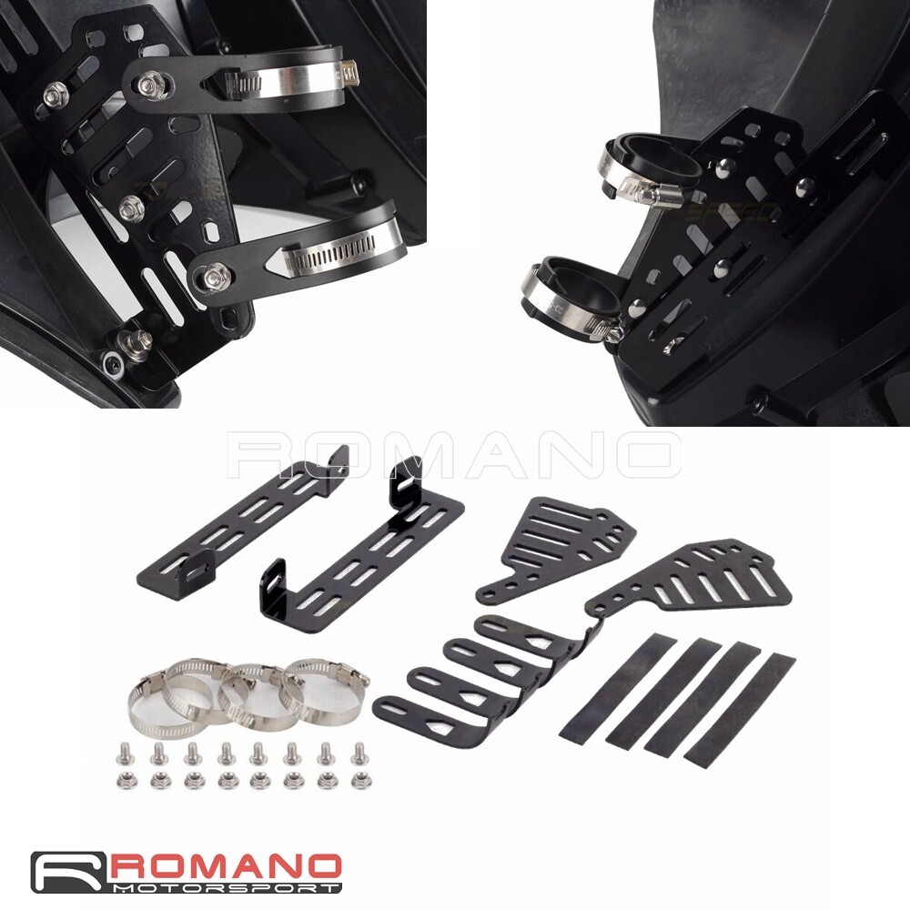 Batwing Fairing Mounting Brackets For Harley Road King Softail Fat Boy FLFBS 114