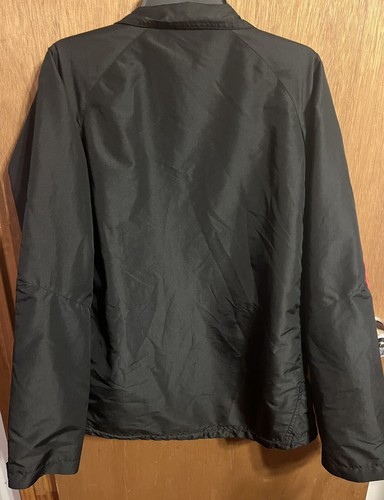 Georgia Bulldogs Jacket Mens M Black Full Zipper Windbreaker Reebok Hockey - Picture 5 of 7
