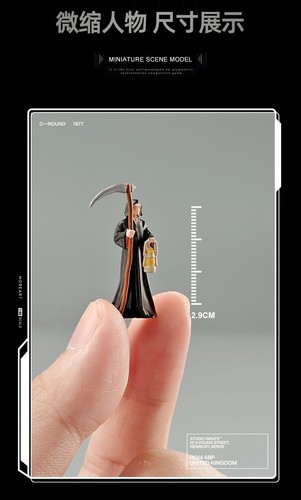 1/64 Halloween witch miniature model scene props, cars, vehicles, toys - Picture 2 of 4
