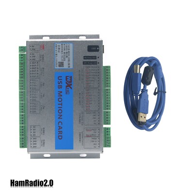 USB Mach4 CNC 3/4/6 Axis Motion Control Breakout Board 2MHz For CNC Engraving