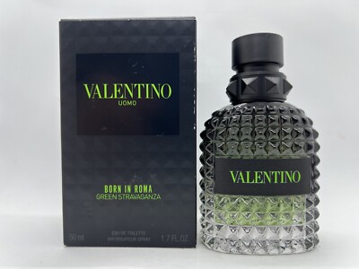 Valentino Uomo Born In Roma Green Stravaganza Edt 50ml-1.7oz