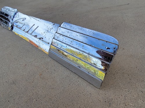 OEM Original 1941 Cadillac Dash Radio Block Off Delete Cover Emblem Trim Caddy - Bild 3 von 12
