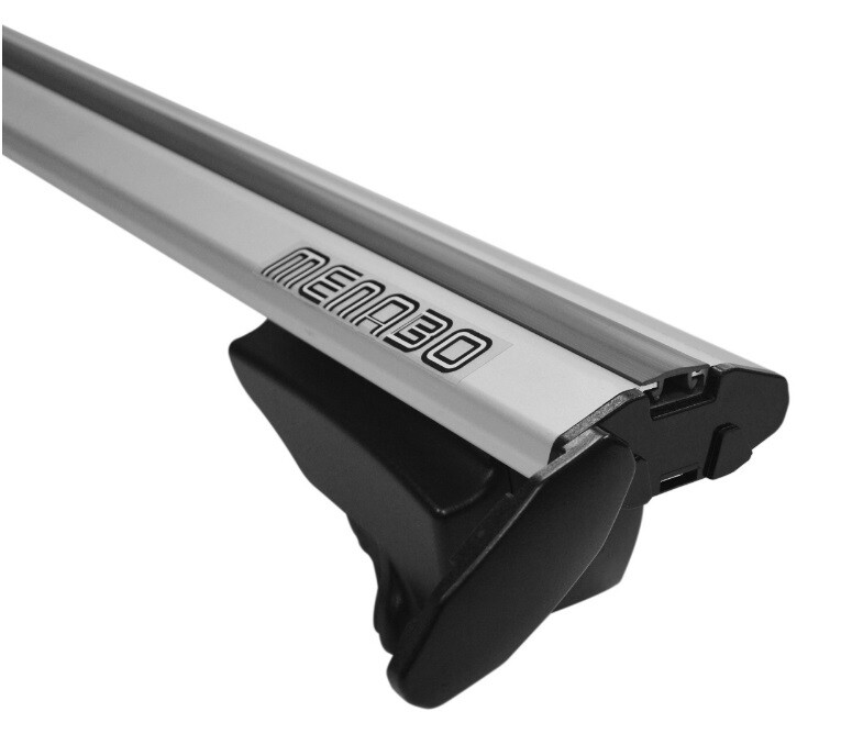 BARRE PORTATUTTO ALLUMINIO PER RAILS INTEGRATI MENABO' LINCE 135 cm