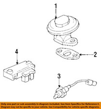 Componentes de emisión GM OEM 88-94 Cavalier-Junta de válvula Egr 10114915