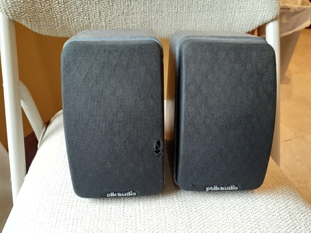 polk audio rm series ii shielded satellite speakers