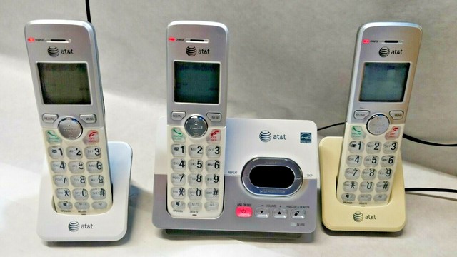 AT&T EL52353 Cordless Phone With 2 Handset Answering System. for sale