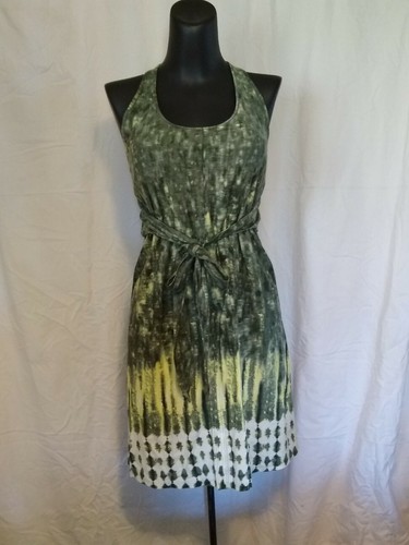 Tie Dye Racerback Dress Shelf Bra | eBay