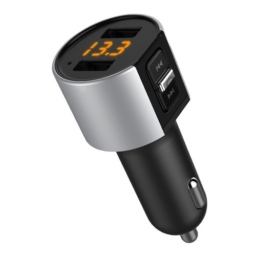 Bluetooth FM Transmitter KFZ Auto Radio MP3 Player Dual USB Ladegerät Adapter - 第 2/16 張圖片