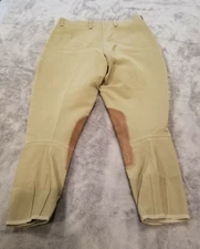 The Tailored Sportsman English Riding Habits Pants 16 Equestrian Breeches Green