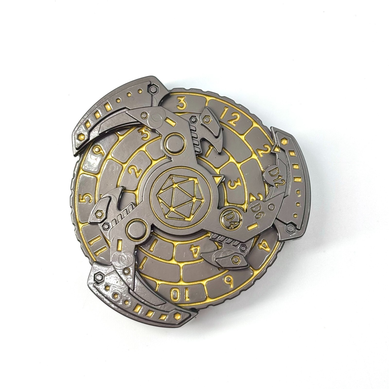 Sage's Intersteller Wheel Lightwave Dice Spinner | TTRPG D&D Dice Wheel
