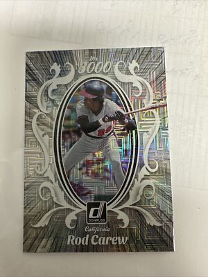 2023 Donruss Rod Carew Mr. 3000 #M3K-14 Vector Parallel HOF Twins Angels  