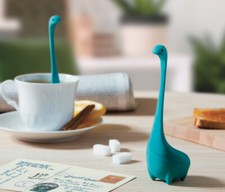 Design OTOTO - Nessie l'uovo da tè NUOVO/IMBALLO ORIGINALE setaccio con piedini rete adolescente