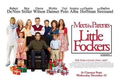 LITTLE FOCKERS Movie POSTER 30x40 UK Robert De Niro Jessica Alba Ben Stiller