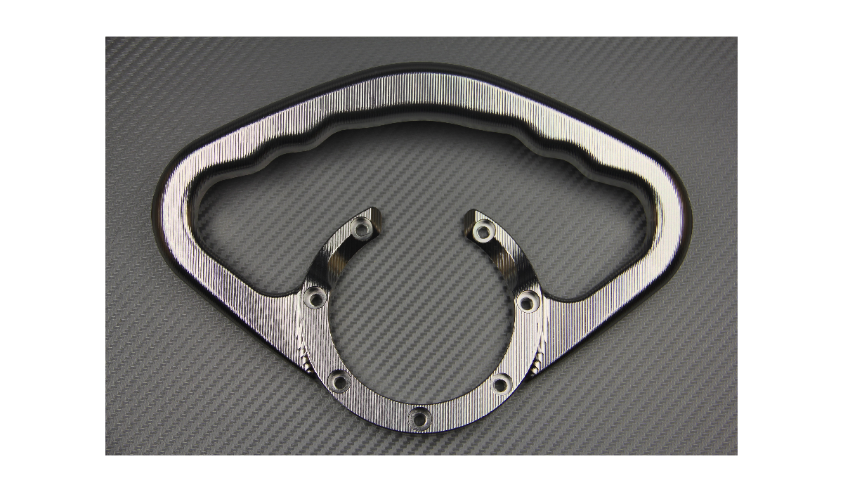 Maniglia Passeggero Puig Per Honda CBR 600 F 91-07 - Nero, Alluminio Leggero - Foto 4