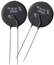 Sl32 2r025 pack Of 2 Aquarite Thermistor Icl 2 Ohm 20% 25a 30mm