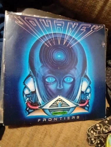 Journey Frontiers LP Record Album 1983 QC 38504 Shrink/Hype Ultrasonic Clean EX