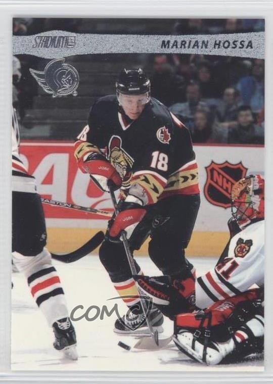 2001-02 Topps Stadium Club Marian Hossa #15 HOF 0a0