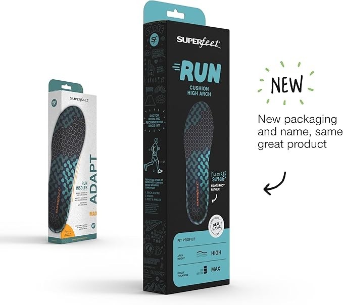 SUPERFEET RUN CUSHION HIGH ARCH