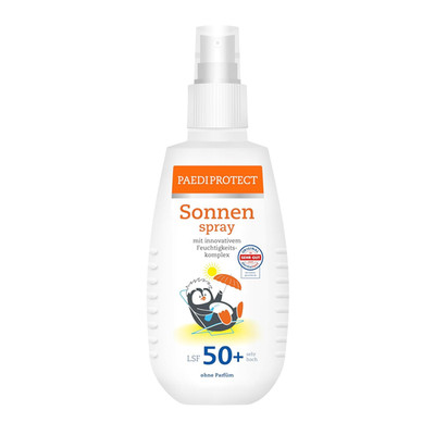 PAEDIPROTECT Sonnenspray Kinder Baby LSF 50+ 150 Ml, Sonnencreme Parfümfreies Sp