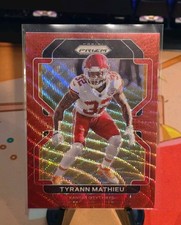 2021 Panini Prizm - Tyrann Mathieu #194 Red Wave Prizm /149