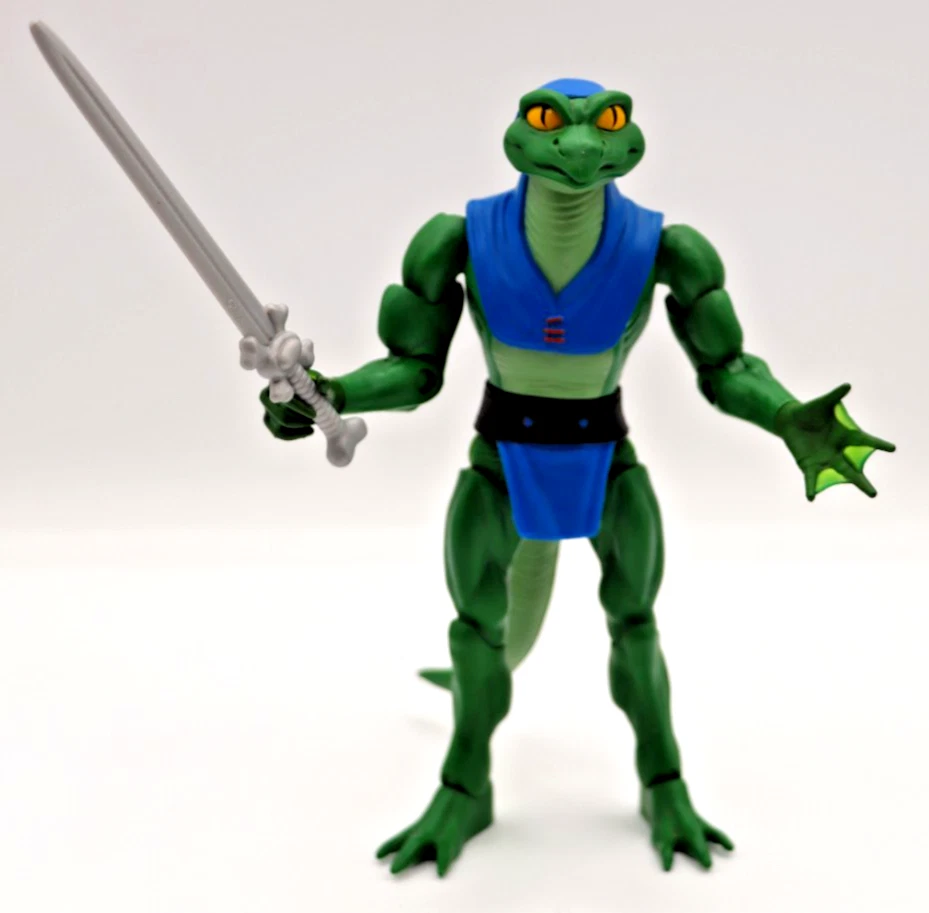 Figura de acción Lizard Man Mattel con espada MOTUC Masters of the Universe Classics Foto 2 de 4