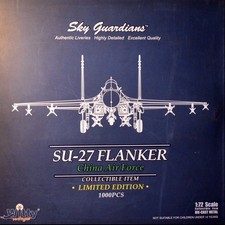 Sky Guardians SU-27 Flanker China Airforce 1/72 Scale Ltd Edition