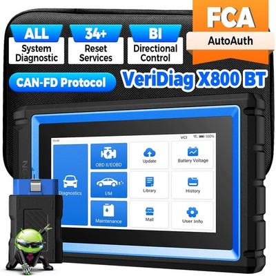 2026 Newest TOPDON VeriDiag X800 BT Upgrade of AD800 BT 2 OBD2 Scanner 34+ Reset