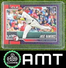 Jose Ramirez 2026 Topps Series One Team Color Border Variation SP Guardians #284