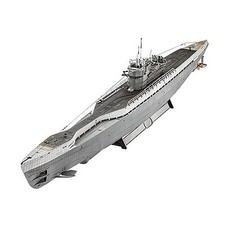 Revell-Germany German Submarine Type IX U190 - Plastic Model Military Ship Kit