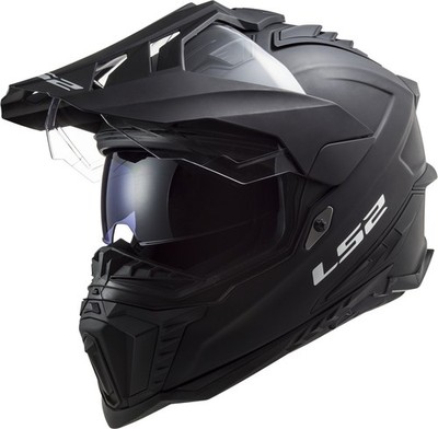LS2 MX701 Explorer Solid Matt Black Gr. M Motorradhelm Dual Sport Helm