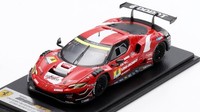 Ferrari 296 Gt3 #6 Gt300 Super Gt 2024 Katayama/Muntan 1:43 Modell Looksmart
