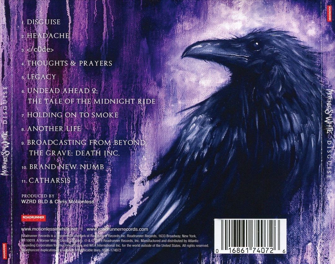 Disguise by Motionless in White (CD, 2019) for sale online | eBay