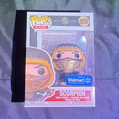 #ad Funko Pop Movies Mortal Kombat Scorpion #1058 Vinyl Figure Walmart Exclusive $20.00