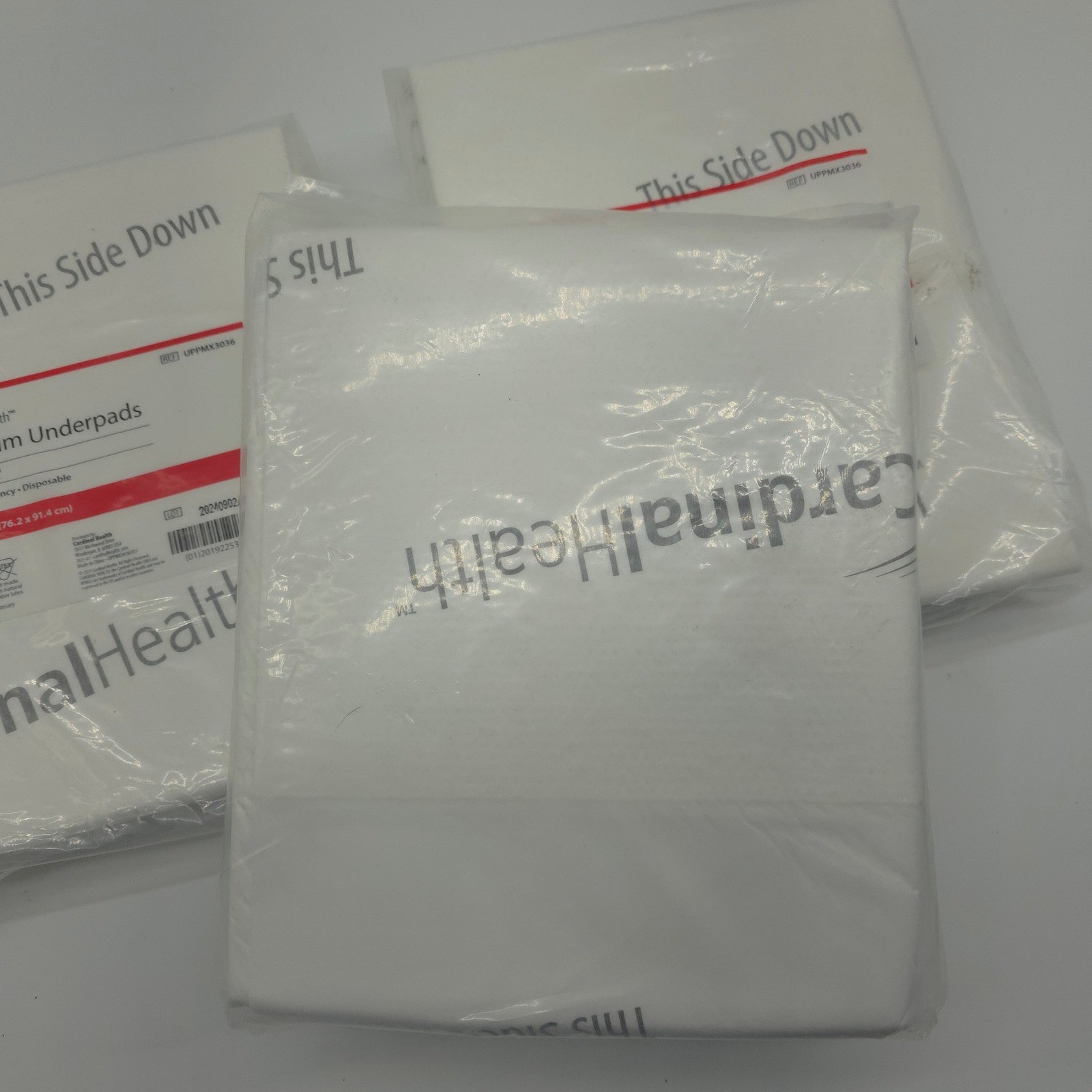 Cardinal Health Premium Underpads Wings Extra Absorbency 30x36 Lot of 15 UPPMX