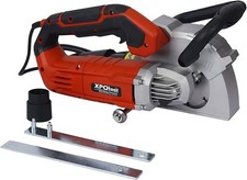 Mauernutfräse 1350W mit 2 Trennscheiben Schlitzfräse Fugenfräse Wandfräse