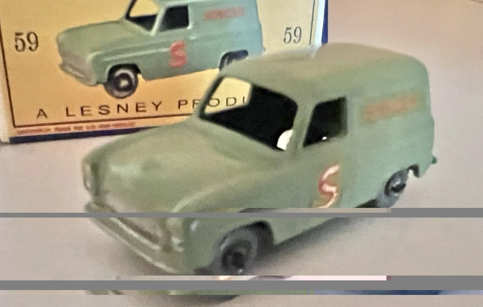 FURGONETA MATCHBOX LESNEY FORD CANTANTE - No. 59 B -NM CON MODELO DE CAJA Foto 3 de 4